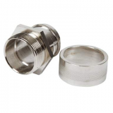 Ronbar 32mm Fixed Steel & PVC Flexible Conduit Gland